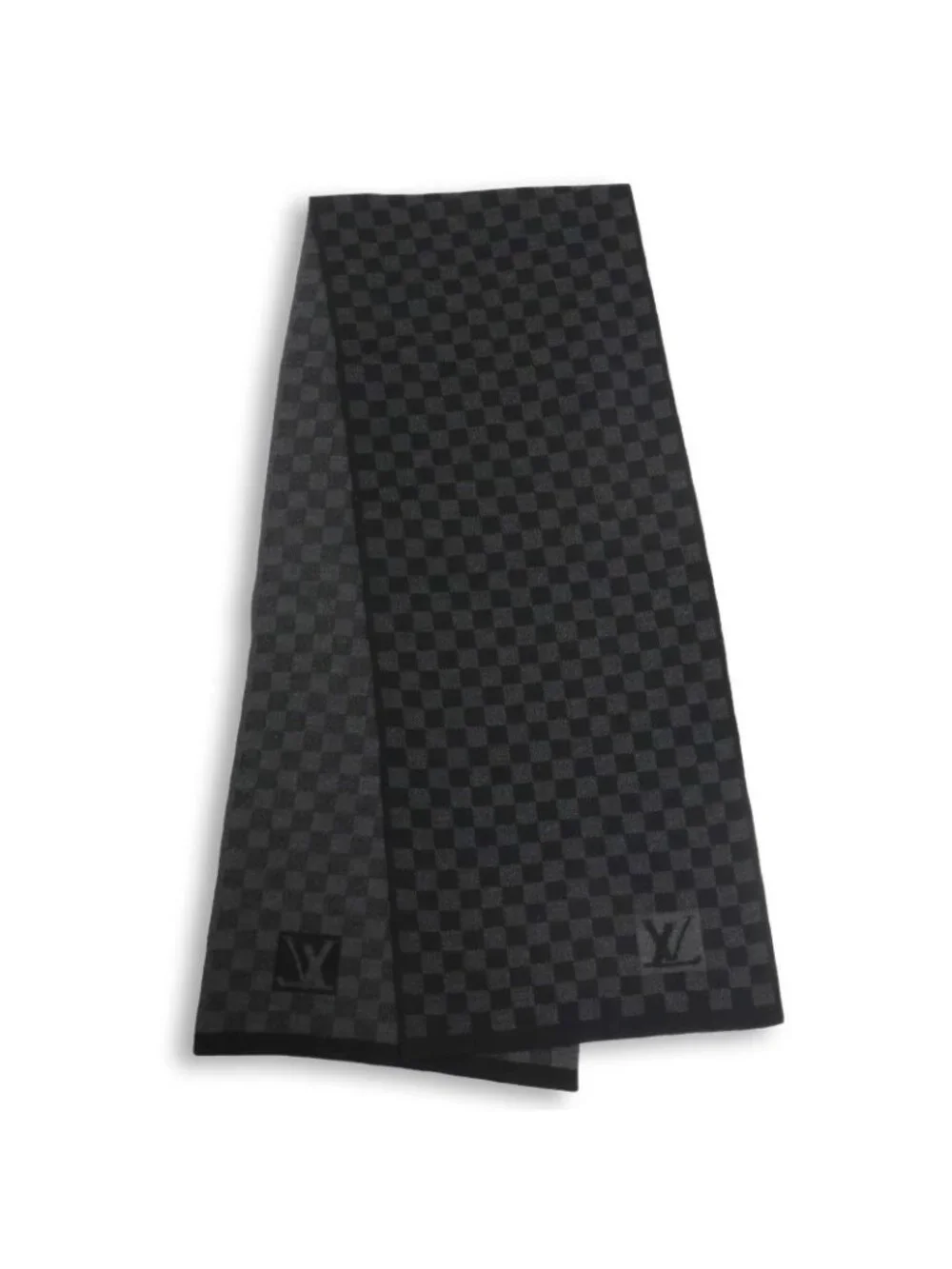 Louis Vuitton Damier Black Echarpe Petit Scarf